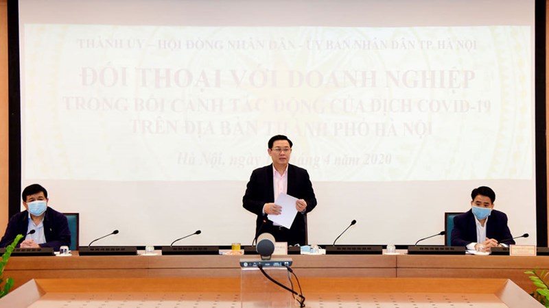 Hà Nội tạo điều kiện tối đa cho sản xuất kinh doanh, phục hồi kinh tế