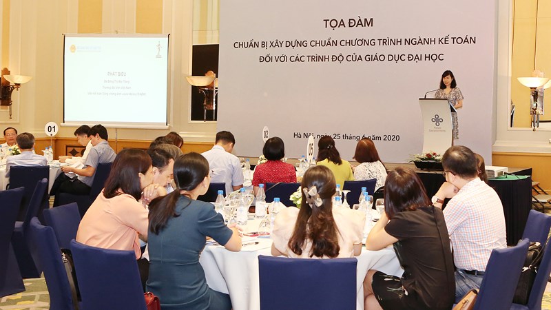 Hướng tới xây dựng chuẩn chương trình đào tạo cho ngành Kế toán ở Việt Nam   