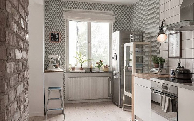 Những bí quyết đơn giản giúp căn bếp nhỏ hẹp trở nên rộng thoáng - Ảnh 6