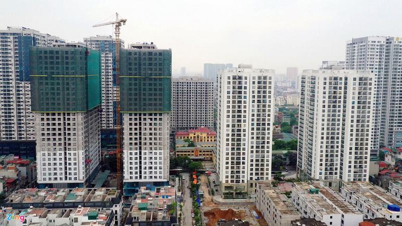 20 tòa chung cư chen chúc trên tuyến đường 720 m tại Hà Nội - Ảnh 5