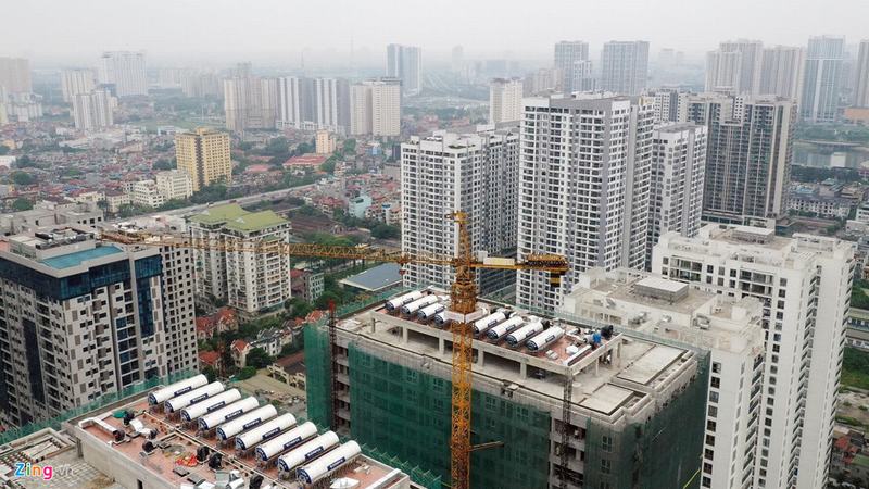 20 tòa chung cư chen chúc trên tuyến đường 720 m tại Hà Nội - Ảnh 8