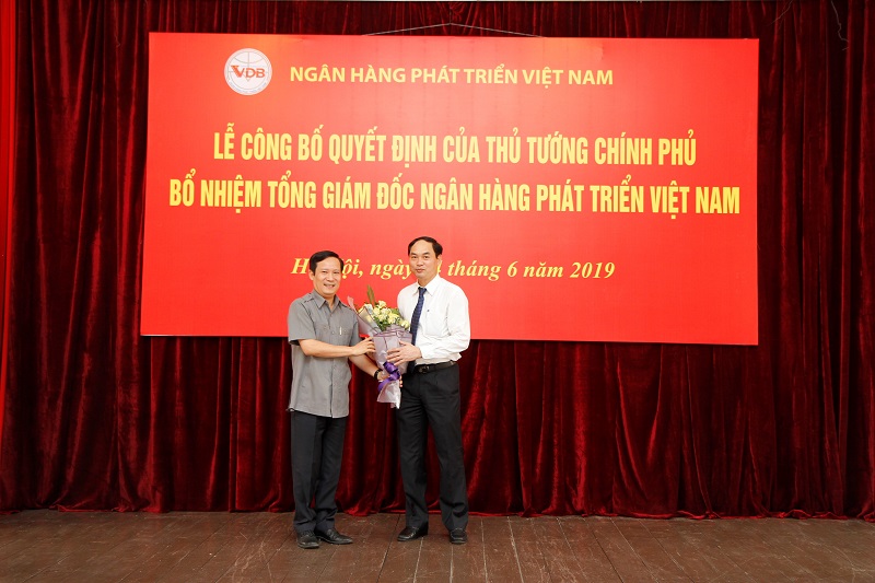 Bổ nhiệm Tổng Giám đốc Ngân hàng Phát triển Việt Nam  - Ảnh 1