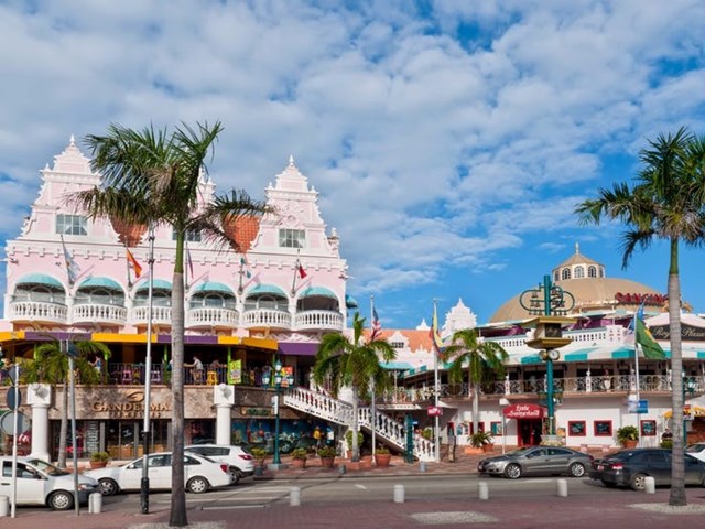 Oranjestad l&agrave; Thủ đ&ocirc; của quốc đảo Aruba (trực thuộc Vương quốc H&agrave; Lan). (Ảnh: Shutterstock)