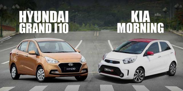 Kia Morning v&agrave; Hyundai i10: Đối thủ trực tiếp trong cuộc đua ph&acirc;n kh&uacute;c xe gi&aacute; rẻ