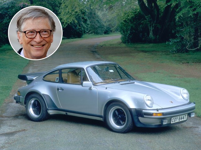 Porsche 959 (kh&ocirc;ng phải xe thực tế của Bill Gates). Ảnh:&nbsp;Charles Platiau/Reuters; Getty Heritage Images.