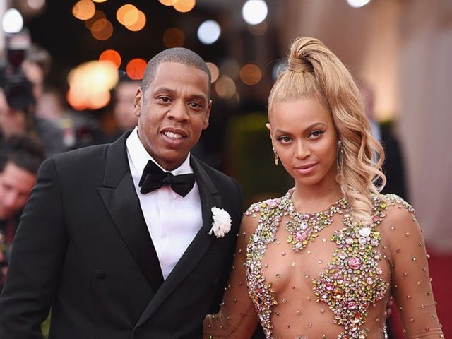 Rapper Jay-Z v&agrave; vợ l&agrave; nữ ca sĩ Beyonce. Ảnh: Getty