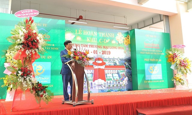 Tây Ninh khánh thành khu C-D Trung tâm thương mại Long Hoa theo mô hình chợ truyền thống - Ảnh 1