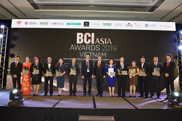 BCI Asia Award vinh danh Top 10 Chủ đầu tư h&agrave;ng đầu Việt Nam 2019. Ảnh PL