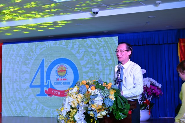 1.	Phó Chủ tịch UBND TP. Hồ Chí Minh - Lê Thanh Liêm phát biểu tại buổi lễ. Ảnh NT