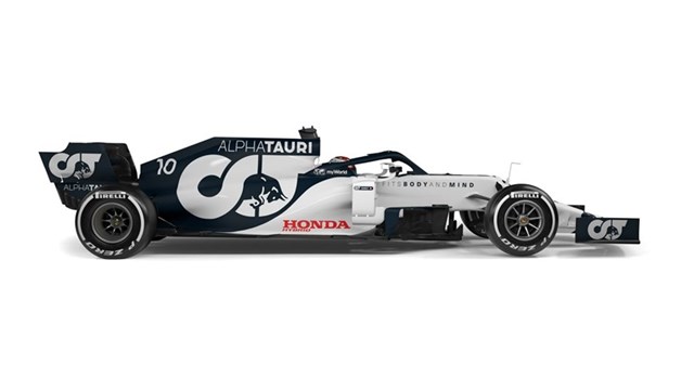 Mẫu xe mới của AlphaTauri vẫn sẽ sử dụng động cơ Honda như Red Bull. (Nguồn: formula1)