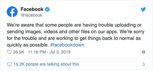 Bị cộng đồng mạng phàn nàn, Facebook lên tiếng về sự cố sập mạng, không hiển thị ảnh - Ảnh 1