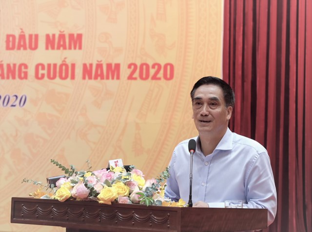 Thứ trưởng Trần Xuân Hà phát biểu chỉ đạo tại Hội nghị.