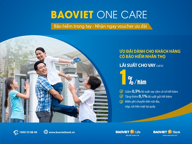 BAOVIET Bank triển khai chương trình ưu đãi BAOVIET One Care - Ảnh 1