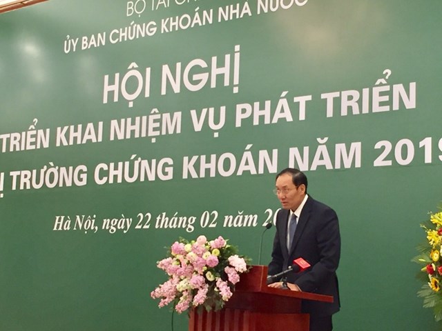 &Ocirc;ng Phạm Hồng Sơn, Ph&oacute; Chủ tịch UBCKNN đ&aacute;nh gi&aacute; về TTCK Việt Nam năm 2018.