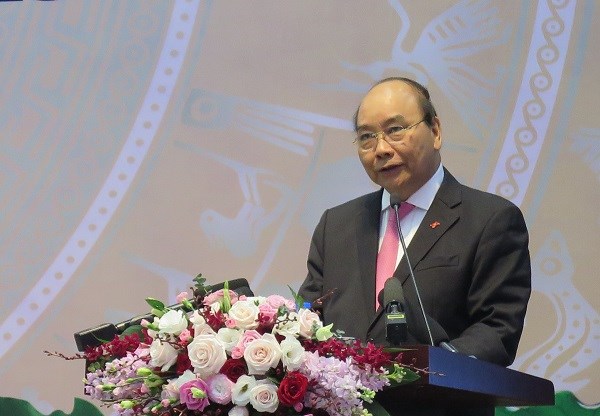 Thủ tướng Ch&iacute;nh phủ Nguyễn Xu&acirc;n Ph&uacute;c ph&aacute;t biểu chỉ đạo Hội nghị.