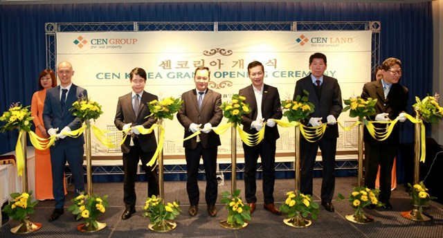 Lễ khai trương Văn phòng CEN Korea tổ chức vào tháng 1/2018, tại TP. Seoul (Hàn Quốc)