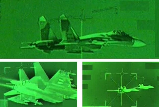 T&igrave;nh huống tương tự cũng xảy ra với chiến đấu cơ Su-27 của Nga, khi n&oacute; bị một chiếc F-16 của NATO kh&oacute;a cứng tr&ecirc;n bầu trời v&ugrave;ng nhận dạng ph&ograve;ng kh&ocirc;ng của Rumani v&agrave;o th&aacute;ng 10/2018.
