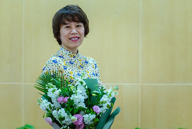 bà Tạ Thị Phương Lan  - Phó vụ trưởng Vụ quản lý thuế doanh nghiệp nhỏ, vừa và hộ kinh doanh, cá nhân