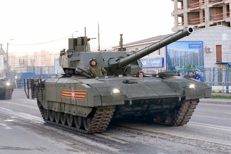 [Ảnh] Hiểm nguy rình rập siêu xe tăng T-14 Armata Nga tại chiến trường Idlib - Ảnh 2