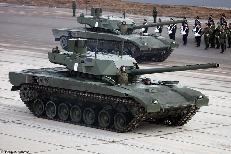 [Ảnh] Hiểm nguy rình rập siêu xe tăng T-14 Armata Nga tại chiến trường Idlib - Ảnh 10