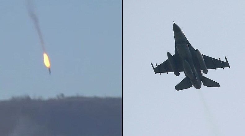  Trường hợp điển hình phải kể ra ở đây chính là sự kiện tiêm kích F-16 của Thổ Nhĩ Kỳ đã bắn rơi chiếc máy bay ném bom tiền tuyến Su-24M2 của Nga hồi tháng 10/2015 khiến phi công thiệt mạng. 