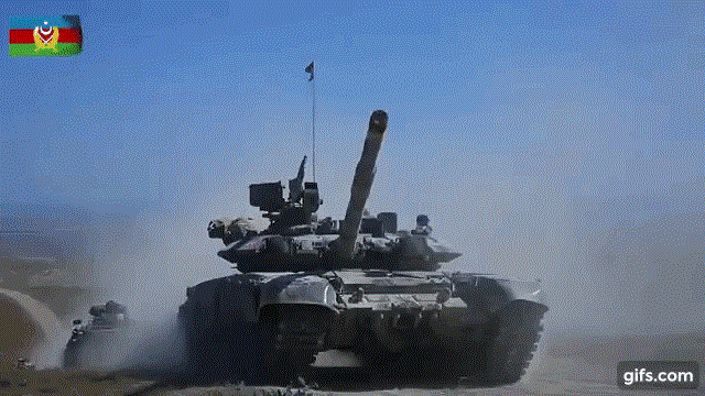  Xe tăng chiến đấu chủ lực T-90S và xe bọc thép chở quân BTR-82A được sử dụng tích cực trong các cuộc tập trận bắn đạn thật quy mô lớn đang diễn ra giữa quân đội Azerbaijan và Thổ Nhĩ Kỳ khi tình trạng căng thẳng với Armenia vẫn gia tăng. 