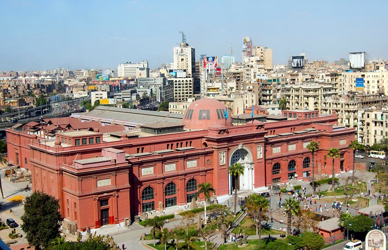  Bảo tàng Cairo lưu trữ bộ sưu tập đồ sộ về nền văn minh Ai Cập cổ đại.