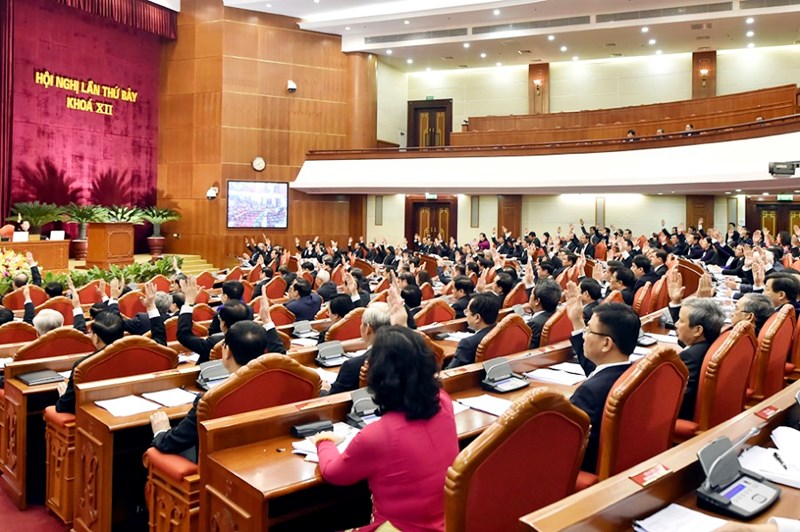 Đề án cải cách chính sách tiền lương được Trung ương thảo luận tại Hội nghị Trung ương lần thứ 7 Khoá XII.