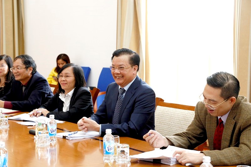 Bộ trưởng Đinh Tiến Dũng mong muốn ông Chủ tịch JICA sẽ tiếp tục quan tâm, hỗ trợ Việt Nam.