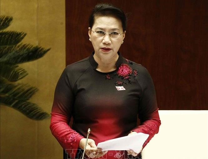 Chủ tịch Quốc hội Nguyễn Thị Kim Ngân.