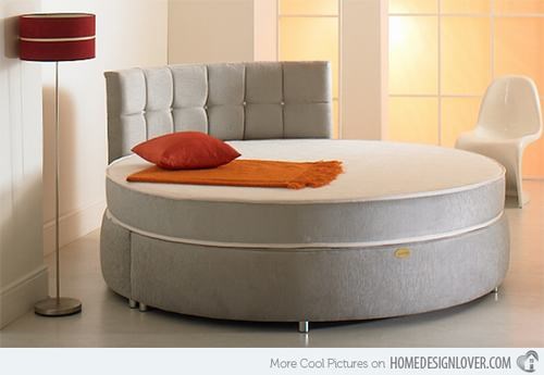 Độc đáo giường ngủ hình tròn - Ảnh 1