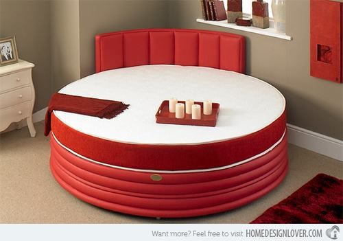 Độc đáo giường ngủ hình tròn - Ảnh 3