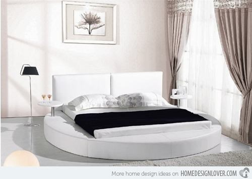Độc đáo giường ngủ hình tròn - Ảnh 6
