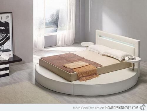 Độc đáo giường ngủ hình tròn - Ảnh 11