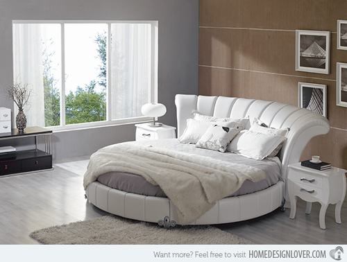 Độc đáo giường ngủ hình tròn - Ảnh 13