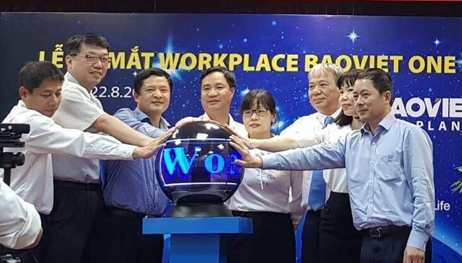 Hơn 220.000 cán bộ, tư vấn viên Bảo Việt trải nghiệm Facebook Workplace tại Baoviet One Planet.