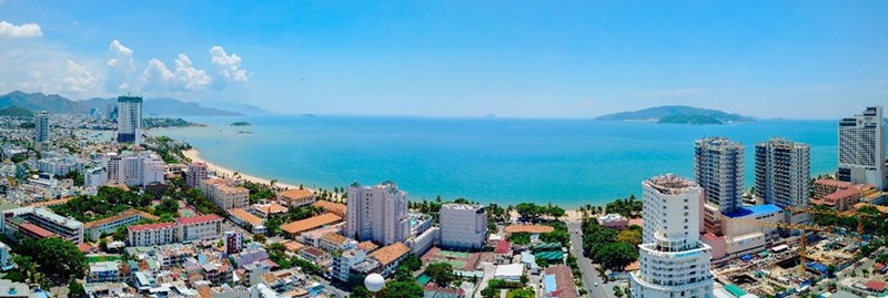 View biển Nha Trang tuyệt đẹp từ tầng 20 dự án Ocean Gate