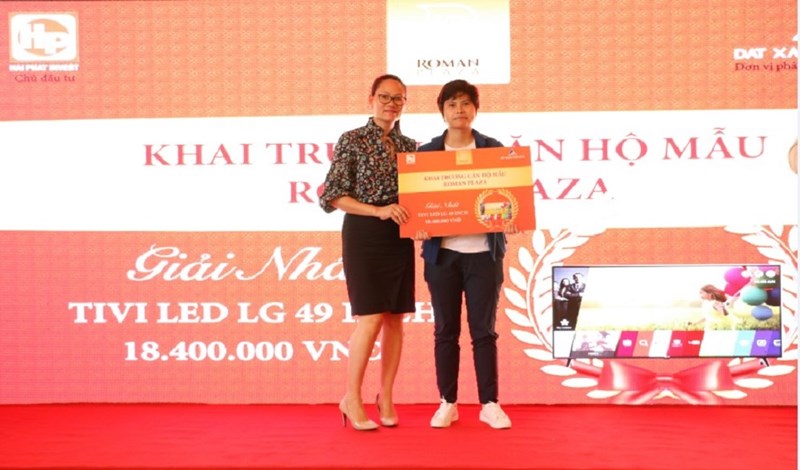 Giải thưởng Tivi Led LG trị giá 18.400.000Đ đã tìm được chủ nhân