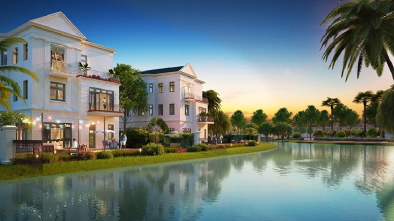 Phong cách kiến trúc Hy Lạp kinh điển được sáng tạo cách điệu để phù hợp với khí hậu nhiệt đới