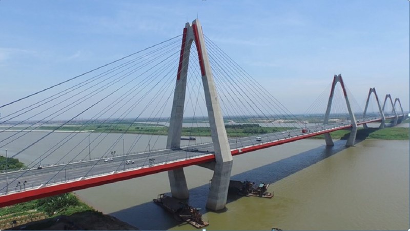 Tiềm năng tăng giá bất động sản khu vực bờ Đông theo cấp số nhân khi thủ đô sắp có thêm 4 cây cầu nghìn tỷ Nguồn: Internet