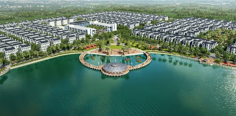Hồ Harmony kế cận nhiều tiện ích điểm nhấn đắt giá. (Hình ảnh minh họa)