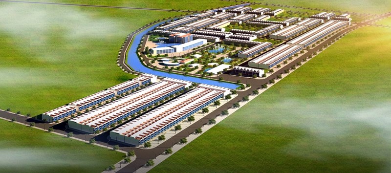 Hình ảnh dự án xây dựng đoạn đường Thống Nhất và hạ tầng kỹ thuật khu dân cư phường Thắng Lợi