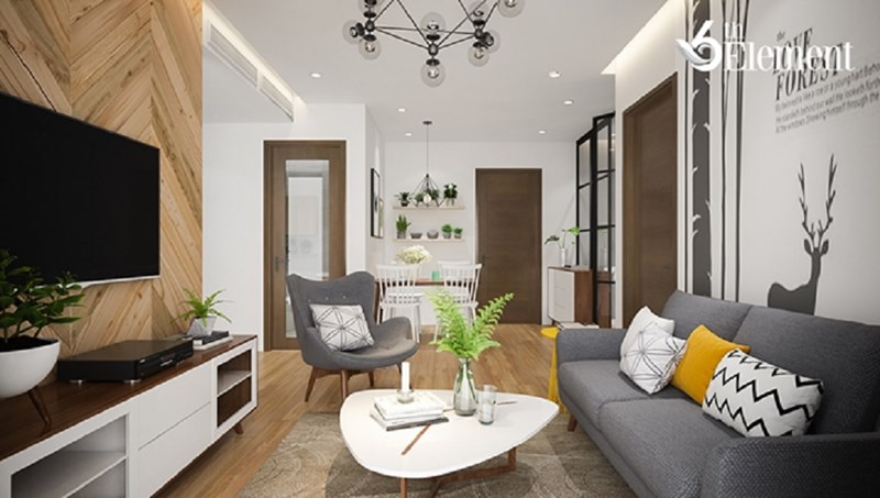 Các căn hộ 6th Element có diện tích linh hoạt từ 59,8 – 109m2, bố trí 1 – 3 phòng ngủ, đem đến sự lựa chọn đa dạng cho khách hàng