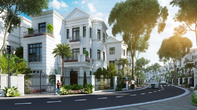 Không gian sống thanh bình, tách biệt khỏi sự ồn ào của phố xá.