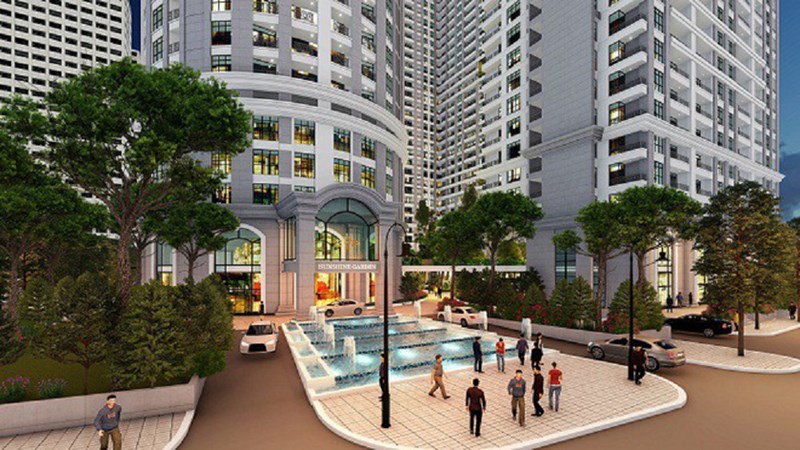 Ngay từ những khoảnh khắc đầu tiên, Sunshine Garden đã tạo cảm giác về không gian sống thanh lịch, đẳng cấp..