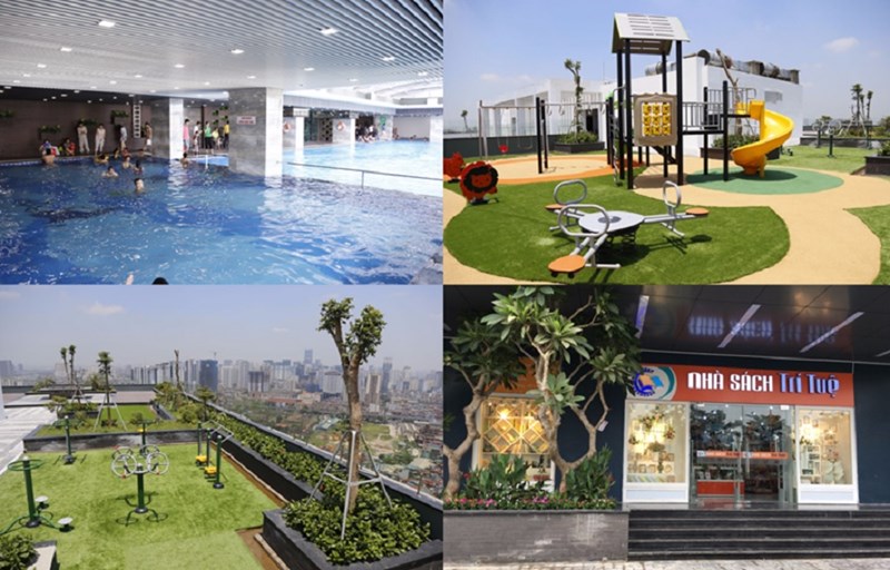 Riverside Garden đã hoàn thiện các tiện ích hấp dẫn.