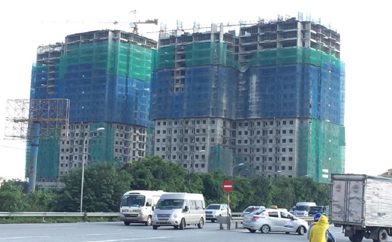 Ruby City CT3 đã được xây dựng phần mái, chuẩn bị cất nóc và dự kiến bàn giao cho khách hàng vào tháng 03/2019