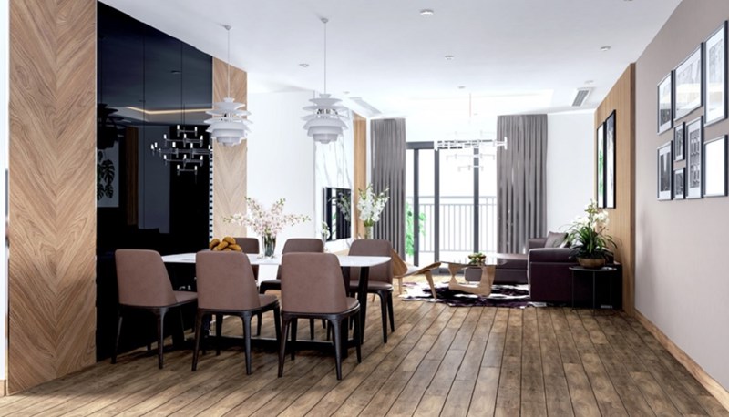 The Sun có thiết kế thông minh dạng dual key từ 74m2 – 115m2.