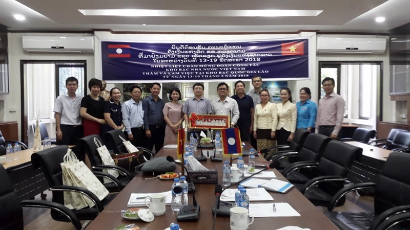 Kho bạc Nhà nước Việt Nam và Kho bạc Quốc gia Lào phối hợp chia sẻ nghiệp vụ Kho bạc - Ảnh 2