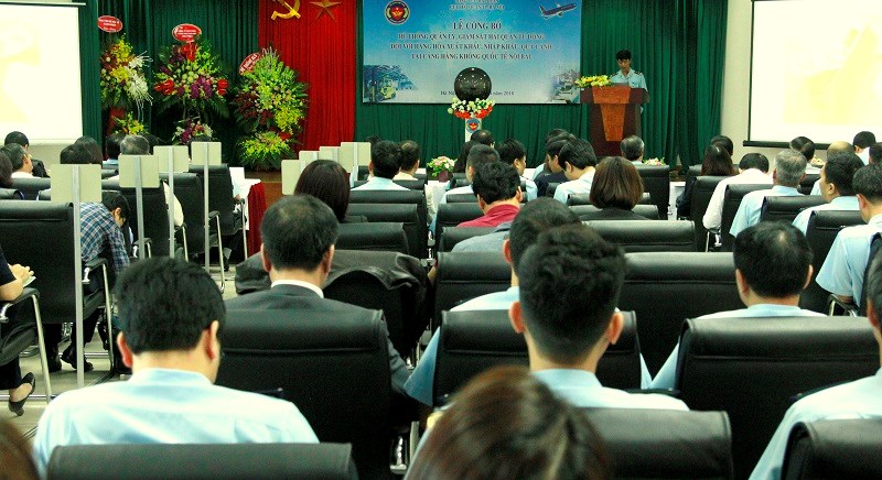 Toàn cảnh buổi lễ.